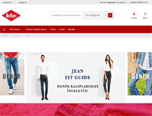 Tablet Screenshot of leecooper-turkey.com